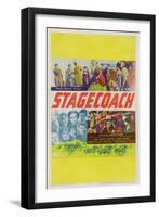Stagecoach, 1939-null-Framed Art Print