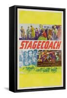 Stagecoach, 1939-null-Framed Stretched Canvas