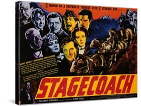 Stagecoach, 1939-null-Stretched Canvas