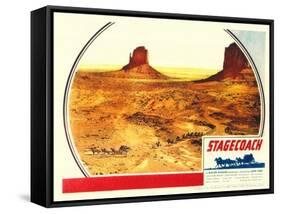 Stagecoach, 1939-null-Framed Stretched Canvas