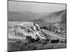 Stagecoach at Mammoth Hot Springs-null-Mounted Photographic Print