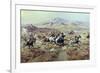 Stagecoach Attack-Charles Marion Russell-Framed Giclee Print