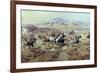 Stagecoach Attack-Charles Marion Russell-Framed Giclee Print