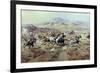 Stagecoach Attack-Charles Marion Russell-Framed Giclee Print