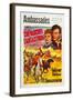 Stagecoach, Belgian Movie Poster, 1939-null-Framed Art Print