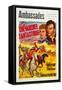 Stagecoach, Belgian Movie Poster, 1939-null-Framed Stretched Canvas