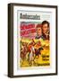 Stagecoach, Belgian Movie Poster, 1939-null-Framed Art Print