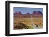 Stagecoach, Brighams Tomb, Road 163, Monument Valley, Navajo Tribal Park, Utah, Usa-Rainer Mirau-Framed Photographic Print