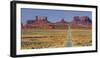 Stagecoach, Brighams Tomb, Road 163, Monument Valley, Navajo Tribal Park, Utah, Usa-Rainer Mirau-Framed Photographic Print