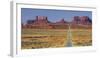 Stagecoach, Brighams Tomb, Road 163, Monument Valley, Navajo Tribal Park, Utah, Usa-Rainer Mirau-Framed Photographic Print