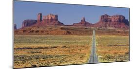 Stagecoach, Brighams Tomb, Road 163, Monument Valley, Navajo Tribal Park, Utah, Usa-Rainer Mirau-Mounted Photographic Print