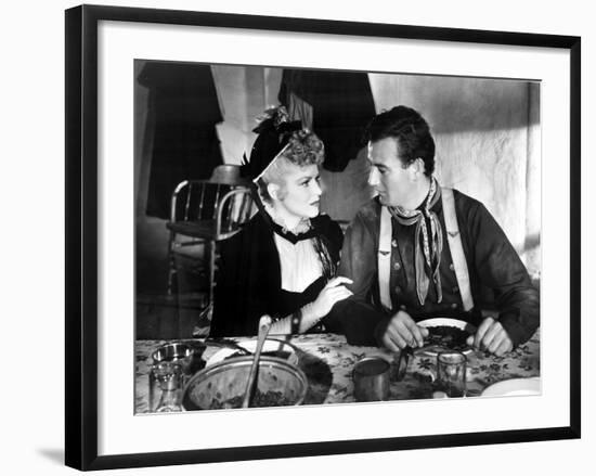 Stagecoach, Claire Trevor, John Wayne, 1939-null-Framed Photo