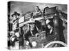 Stagecoach, George Bancroft, John Wayne, Louise Platt, 1939, On The Stagecoach-null-Stretched Canvas