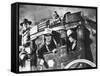 Stagecoach, George Bancroft, John Wayne, Louise Platt, 1939, On The Stagecoach-null-Framed Stretched Canvas