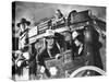 Stagecoach, George Bancroft, John Wayne, Louise Platt, 1939, On The Stagecoach-null-Stretched Canvas