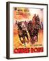 Stagecoach, Italian Movie Poster, 1939-null-Framed Art Print