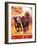 Stagecoach, Italian Movie Poster, 1939-null-Framed Art Print