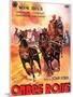 Stagecoach, Italian Movie Poster, 1939-null-Mounted Art Print