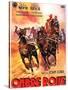 Stagecoach, Italian Movie Poster, 1939-null-Stretched Canvas