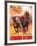 Stagecoach, Italian Movie Poster, 1939-null-Framed Art Print