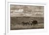 Stagecoach Run-Barry Hart-Framed Giclee Print