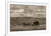 Stagecoach Run-Barry Hart-Framed Giclee Print