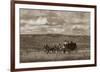 Stagecoach Run-Barry Hart-Framed Giclee Print