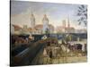 Stagecoach Station in Munich, 1775-Joseph Stephan-Stretched Canvas