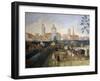 Stagecoach Station in Munich, 1775-Joseph Stephan-Framed Giclee Print