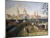 Stagecoach Station in Munich, 1775-Joseph Stephan-Mounted Giclee Print