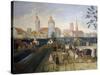 Stagecoach Station in Munich, 1775-Joseph Stephan-Stretched Canvas