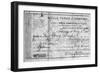 Stagecoach Ticket, 1868-null-Framed Giclee Print