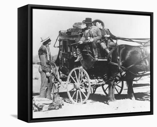 Stagecoach-null-Framed Stretched Canvas