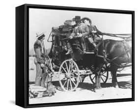 Stagecoach-null-Framed Stretched Canvas