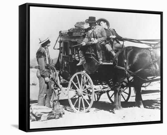 Stagecoach-null-Framed Stretched Canvas