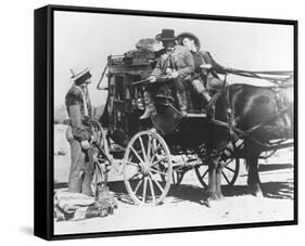 Stagecoach-null-Framed Stretched Canvas