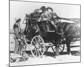 Stagecoach-null-Mounted Photo