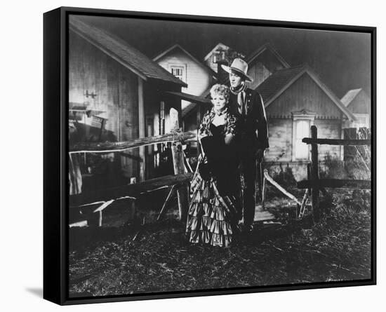 Stagecoach-null-Framed Stretched Canvas