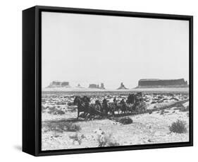 Stagecoach-null-Framed Stretched Canvas