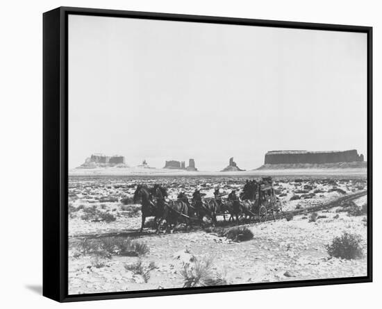 Stagecoach-null-Framed Stretched Canvas