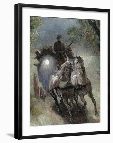 Stagecoach-null-Framed Giclee Print