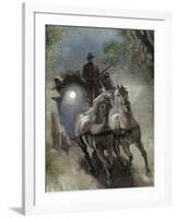 Stagecoach-null-Framed Giclee Print