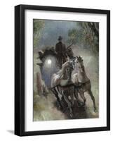 Stagecoach-null-Framed Giclee Print