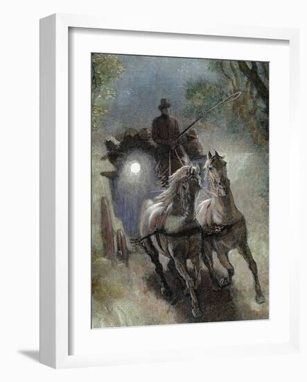 Stagecoach-null-Framed Giclee Print