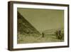 Staged Hold-Up Ca 1890s-1900s-null-Framed Art Print