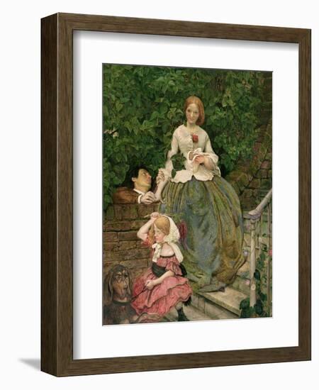 Stages of Cruelty, 1856-90-Ford Madox Brown-Framed Giclee Print