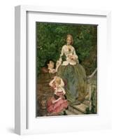 Stages of Cruelty, 1856-90-Ford Madox Brown-Framed Giclee Print