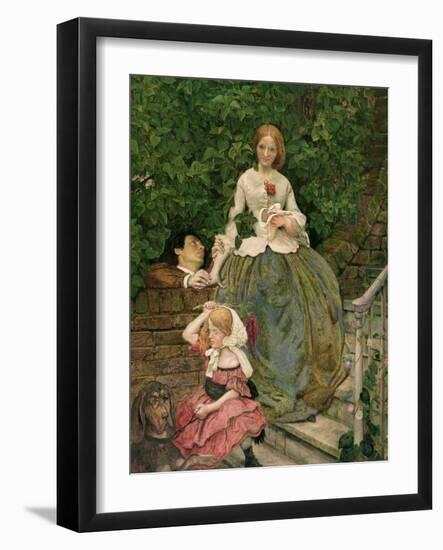 Stages of Cruelty, 1856-90-Ford Madox Brown-Framed Giclee Print