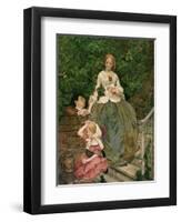 Stages of Cruelty, 1856-90-Ford Madox Brown-Framed Premium Giclee Print