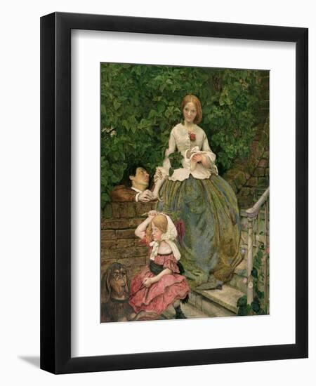 Stages of Cruelty, 1856-90-Ford Madox Brown-Framed Premium Giclee Print